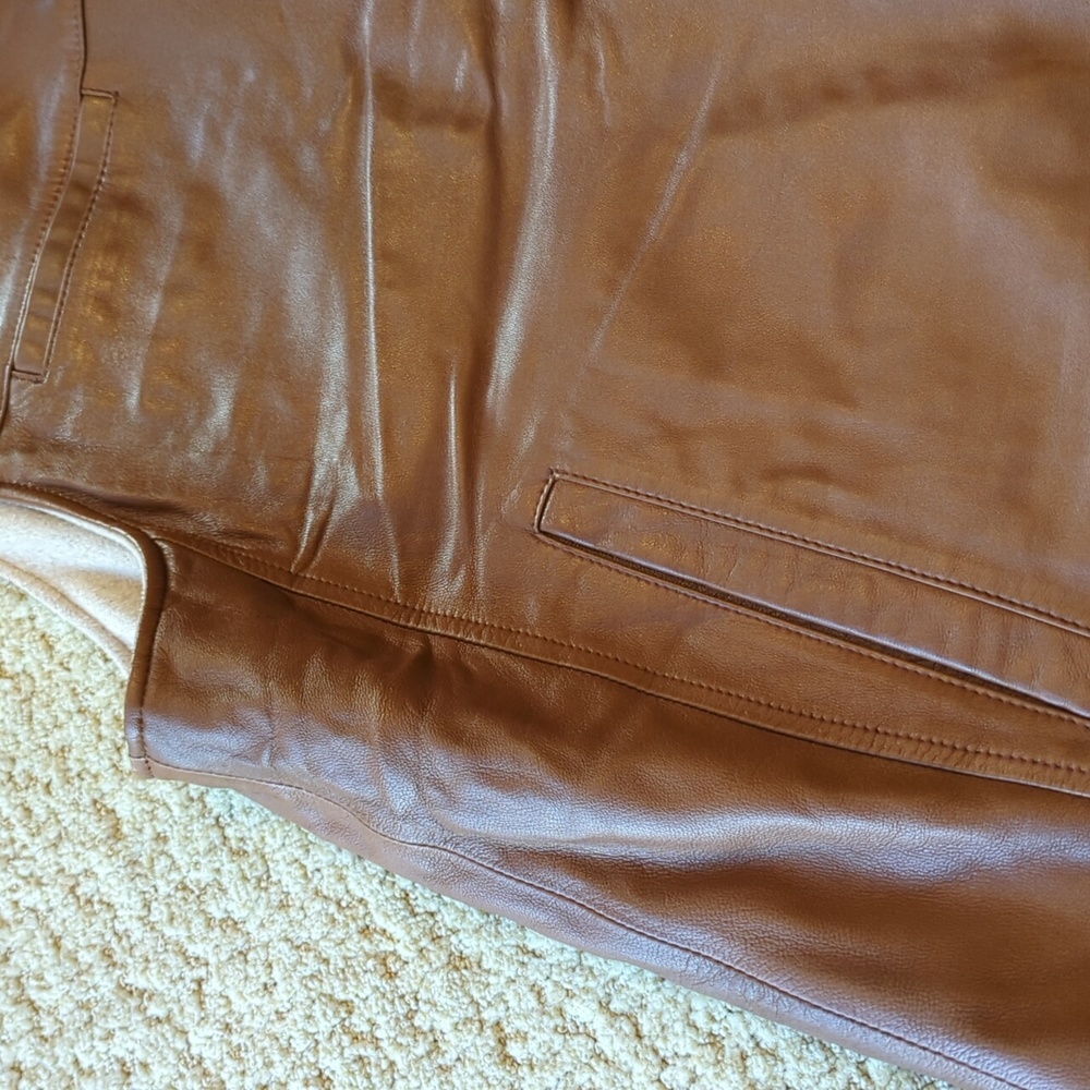 ❤️ Men's leather vest/jacket - Picture 2 of 13